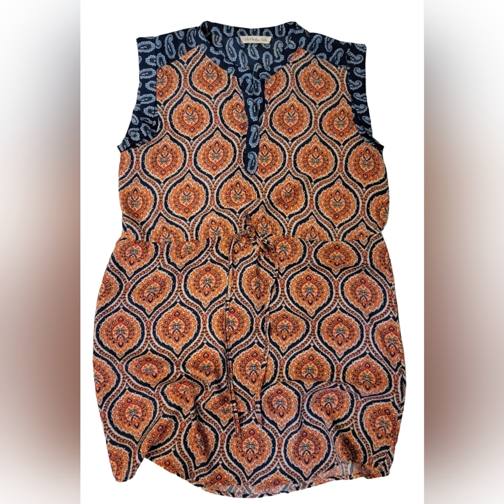 Olive & Oak Summer Dress Women's sz Large